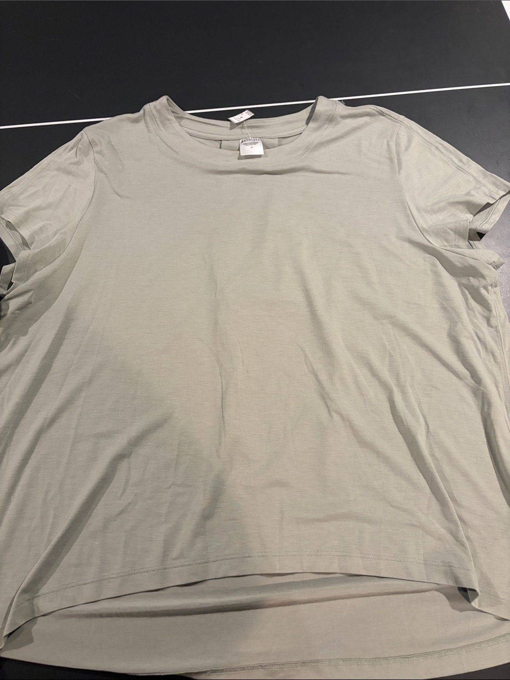 Athleta Light Sage Short Sleeve Tee